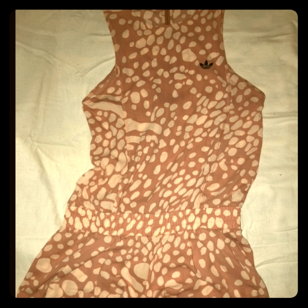 ADIDAS ANIMAL PRINT ROMPER